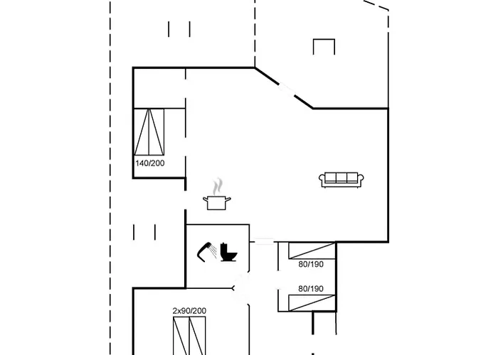 Virpi - 400m From The Sea By Interhome Holiday home Nedre Lysabild